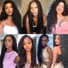 Kachanaa 20 Inch Deep Wave Bulk Human Hair 20% Mixed