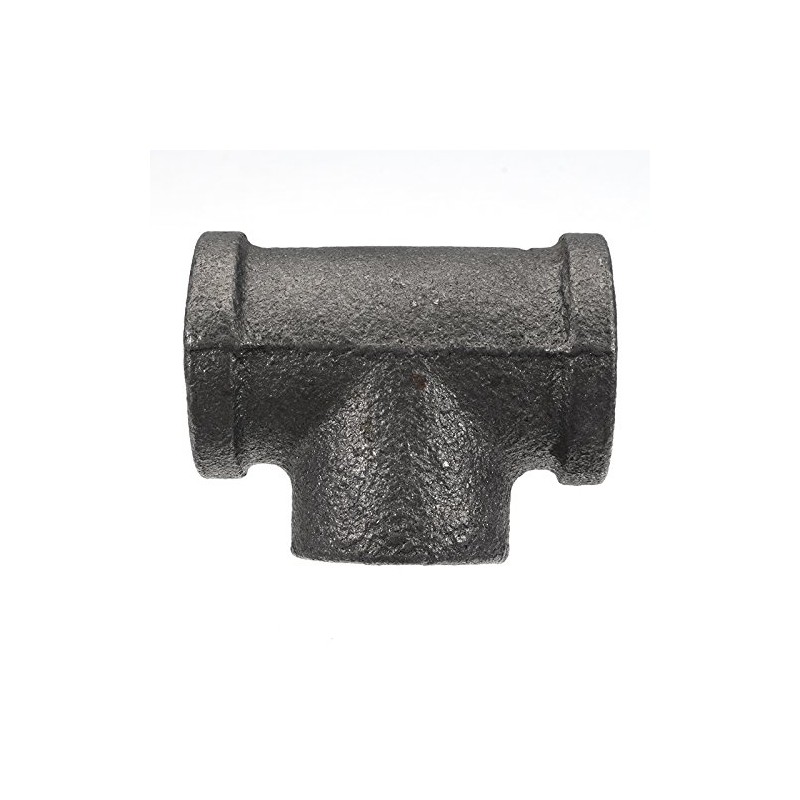 TuToy 1/2' 3/4' 1' 4 Way Pipe Fitting Malleable Iron