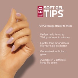 Red Carpet Manicure Soft Gel Nude (Pink Nude)