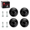 4Pcs Deck Wheel Kit Compatible with Craftsman Snapper Simplicity Murray