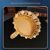 European Style Metal Fruit Plate Set Decorative Multifunctional Fruit Platter