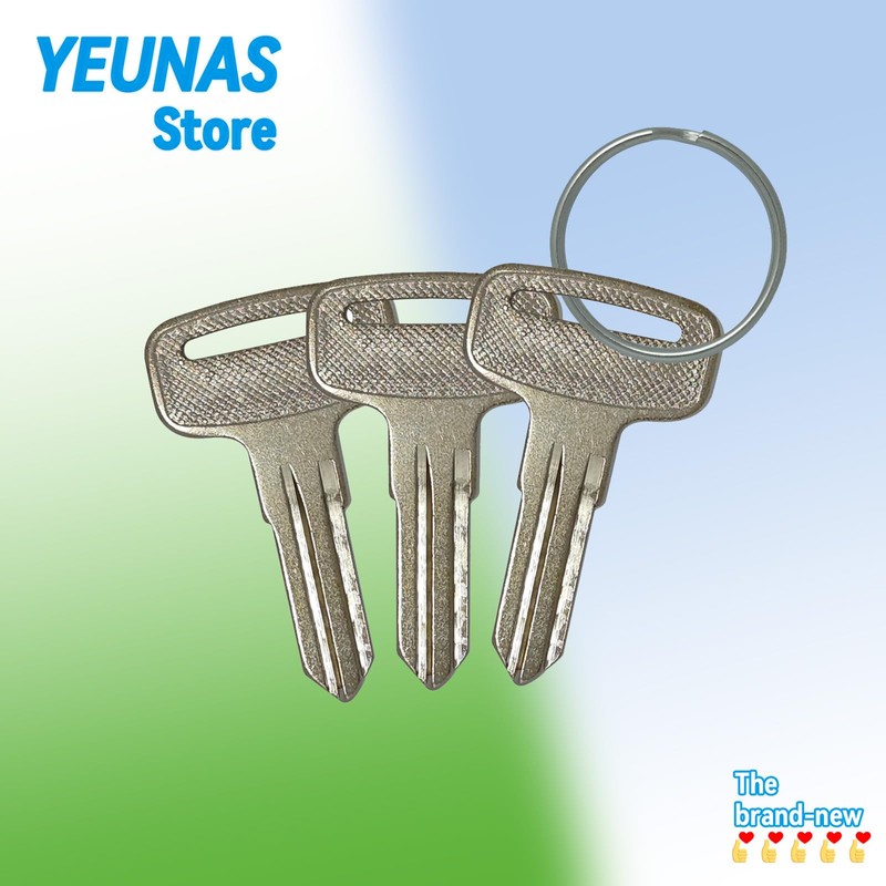 4010321 ATV Blank Keys Replacement for Polaris 22, 23, 27,