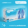 OnyxGuard Blue Premium Medical Nitrile Examination Gloves - Box of