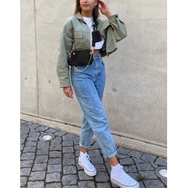 UTO Small Crossbody Bags for Women 3 in 1 Trendy Belt Purse Fashion Designer Mini Cute Sling Fanny Chest Pack