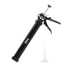 XINQIAO Sausage Caulk Gun with Preminum Swivel Aluminum Barrel, 12:1