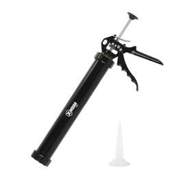 XINQIAO Sausage Caulk Gun with Preminum Swivel Aluminum Barrel, 12:1 Thrust Ratio, Dripless & Universal Sausage Caulking Gun with 1 nozzel, Suitable for Livingroom, Bathroom, Kitchen