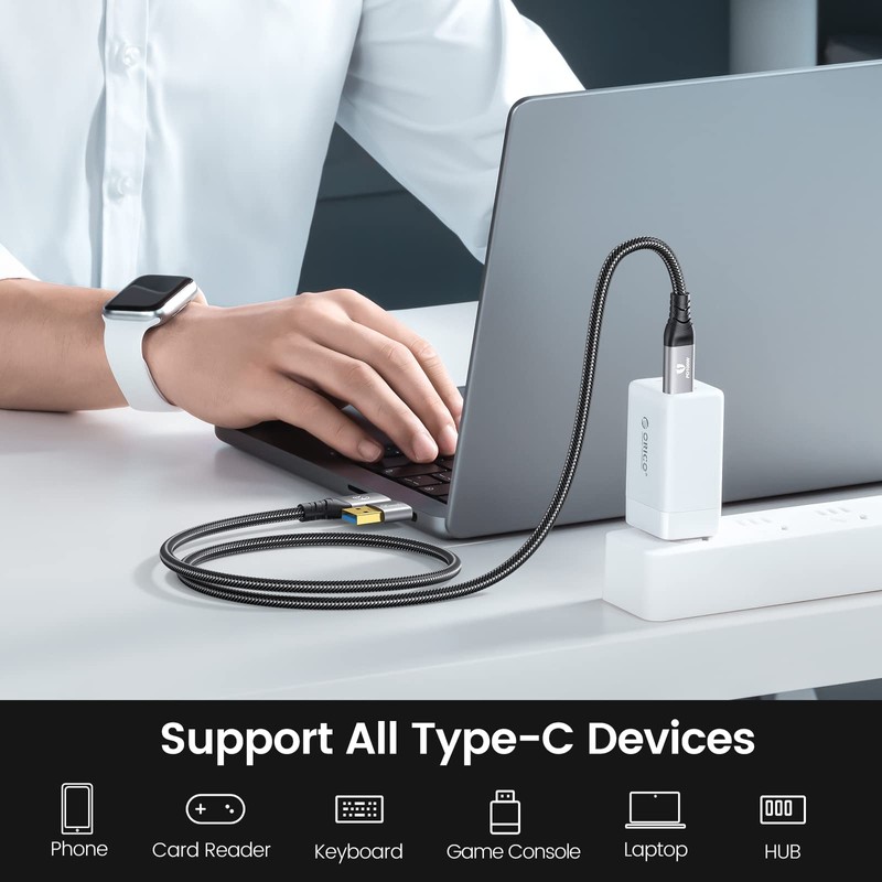 GiGimundo 20Gbps USB C Kabel (1M) für Thunderbolt 3, Unterstützt