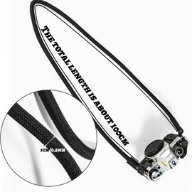 Zimoer Climbing Rope Camera Strap 100CM - Durable Camera Neck Shoulder Strap with Adjustable Soft Rope Design for Enhanced Comfort and Security