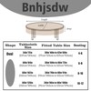 bnhjsdw Oval Tablecloth, French Country Printed Oval Table Cloth-60x120 Inch,
