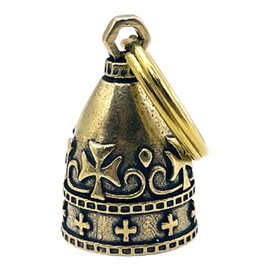 TIGRE BLANC Guardian Bell Motorcycle Amulet Protection Traffic Safety Bell Bell Bell with Ring Type A Single