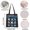 Fairy Tale Princess Gift Princess Cin-derella Tote Bag For Friend