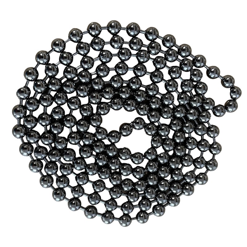 Premium Roller Blind Metal Beaded Pull Chain - Continuous Loop
