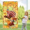 Bean Bag Toss Game Reusable Throwing Game Sandbag Flag for