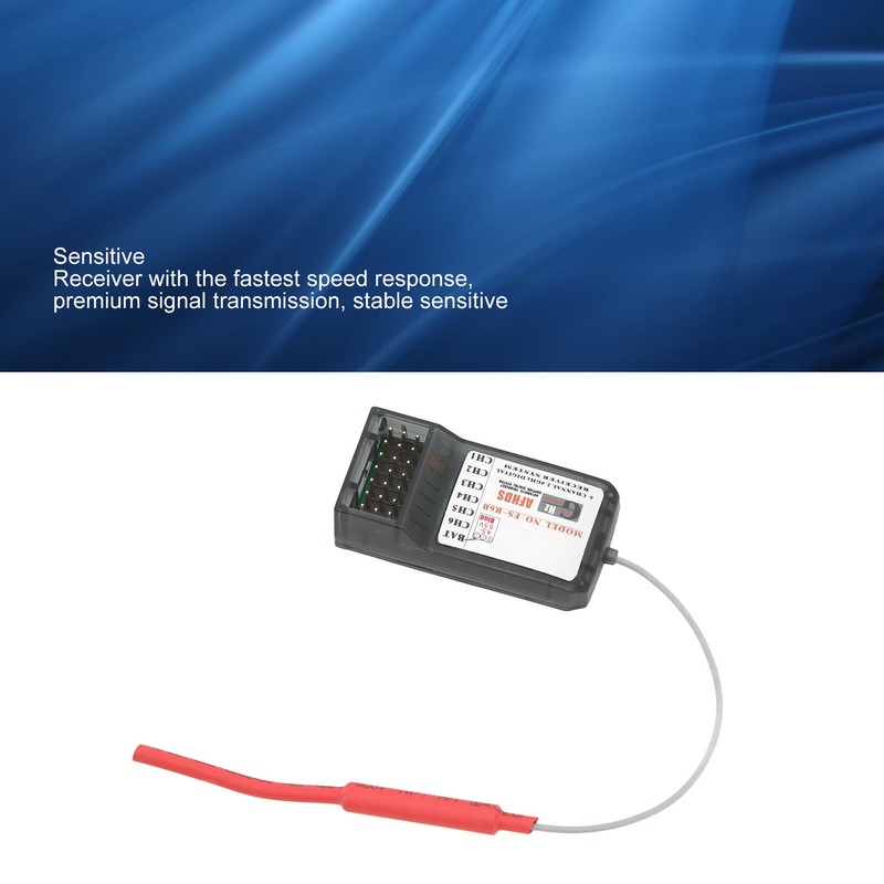 FS R6B 2.4Ghz 6CH RC Receiver for FlySky I6 I10
