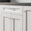 30 Pack Brushed Nickel Cabinet Pulls 1.46 Inch Kitchen Handles