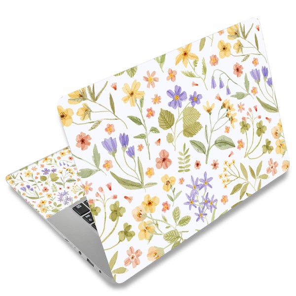 Universal Laptop Skin Protector,Scratch Resistant,Removable Adhesive,Fits Up to 15.6” Laptops