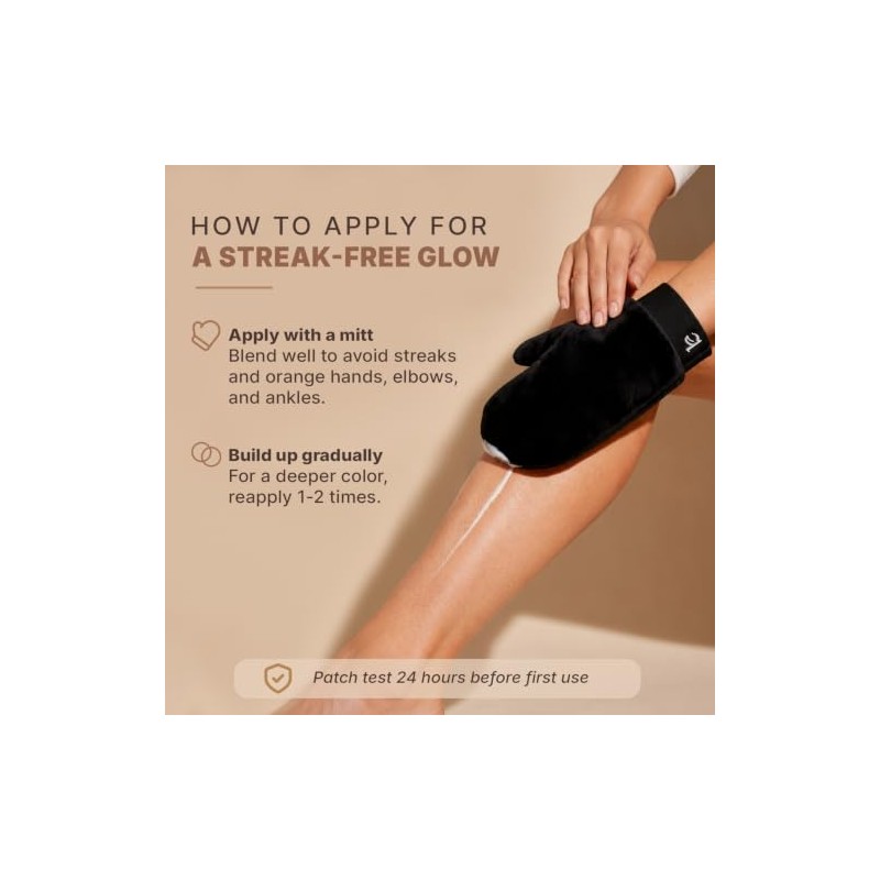 Self Tanner with Organic & Natural Ingredients, Tanning Lotion, Sunless