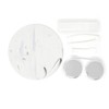 Honbay Fashion Marble Contact Lens Case Portable Contact Lens Box