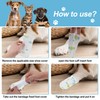 GLIDESMOOTH Dog Disposable Foot Cover Waterproof Paw Protector Indoor Outdoor