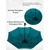 UK-UNIQUE Windproof Travel Umbrella - Compact, Light, Automatic, Strong and