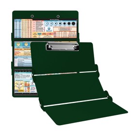 Whitecoat Clipboard® Trifold - Green Medical Edition