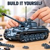 Military Armored Vehicle Building Block Model Kits, Small Brick Construction