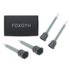 FDXGYH 20 Pcs Epoxy Mixing Nozzle Static Mixing Nozzles Adhesive