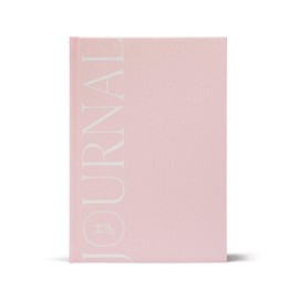 The Head Plan Undated Wellness and Goal-Setting Journal, Soft Pink