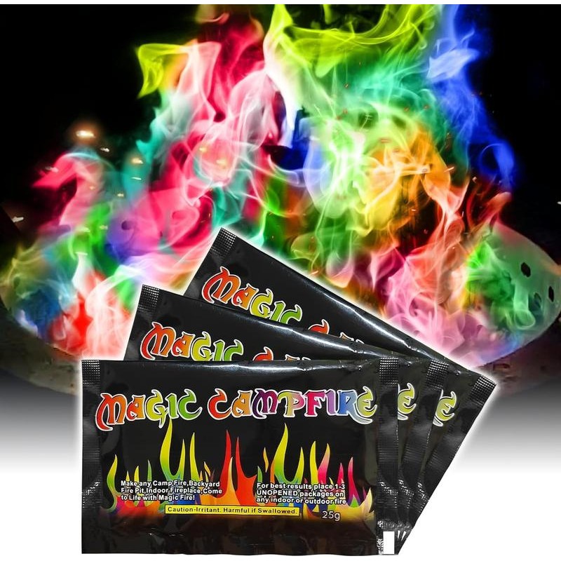 Fire Color Changing Packets for Fourth of July - Magic
