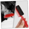 WOONEKY Skincare-friendly Hair Cutting Brush Portable Double-sided Comb -free for