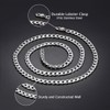 5mm Stainless Steel Curb Link Chain Necklace 22inches Male Chain