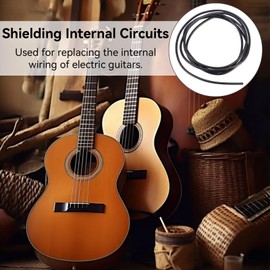 1-Conductor Wire 3ft Guitar Wire Guitar Pickup Wire Guitar Circuit Wire Shielded Wire Guitar Pickup Cable Guitar Wiring Guitar Hookup Wire Guitar Circuit Wiring