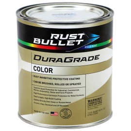 RUST BULLET DuraGrade Color - Green - 1 Quart - Advanced Technology Corrossion Control, Rust Inhibitor & Protective Coating, Exceptional Adhesion, UV Resistant