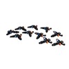 10PCS G1/2 Male Thread Rocking Arm Sprinkler 360° Rotating Lawn