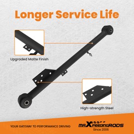 maXpeedingrods Rear Control Arms Upper Lower for Nissan Pathfinder, for Infiniti QX4 1997-2004 Trailing Arms Suspension 905-802 905-803 905-804 K660903