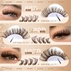 JIMIRE Brown Lash Clusters 476Pcs Volume Cluster Eyelash Extensions Mink