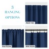 RYB HOME Blackout Curtains for Bedroom - Small Window Treatment