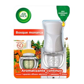 Air Wick® Aromatizante de Ambiente Eléctrico Aparato + Repuesto Aroma Bosque Monarca 20 ml