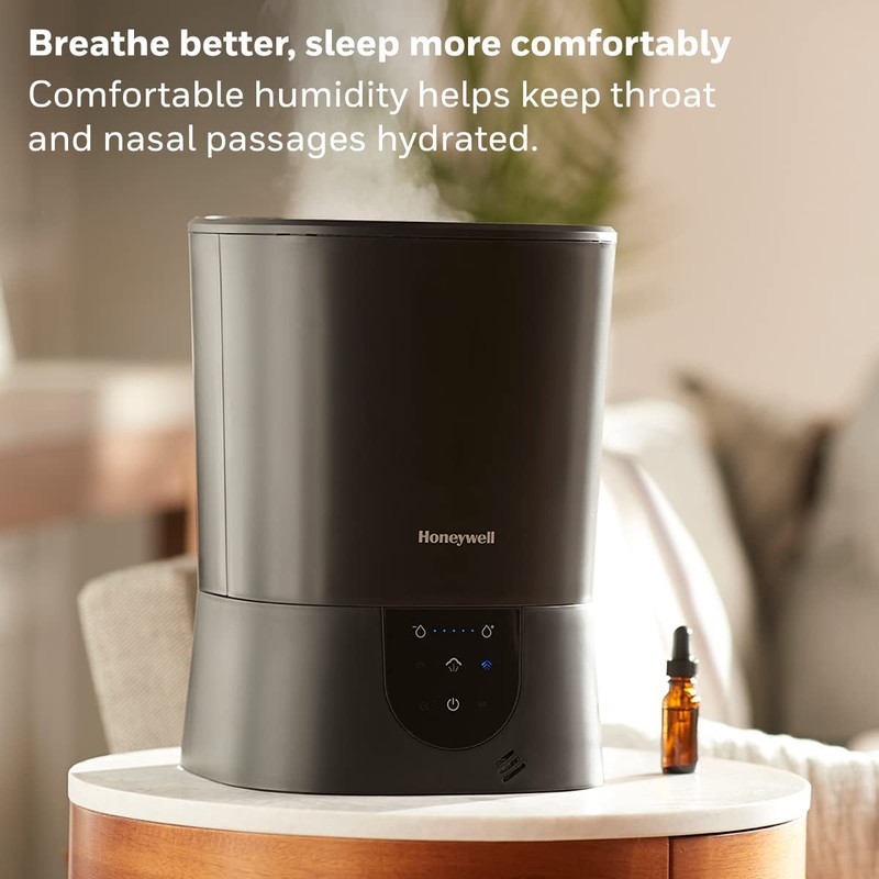 Honeywell Easy-to-Care Filter Free Warm Mist Humidifier, Medium Rooms, 1.5