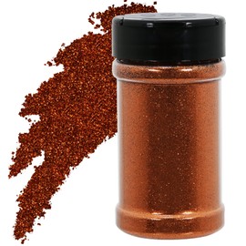TORC Bronze Extra Fine Glitter 4 oz Glitter Powder for Tumblers Resin Crafts Slime Cosmetic Nail Painting Festival Decoration