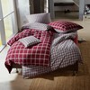 Erwin Müller Flannel Reversible Bed Linen, Checked Bed Linen for