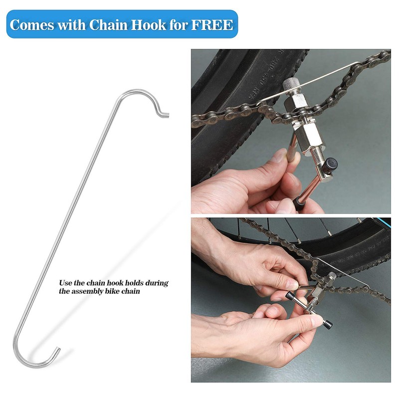 TAGVO Bike Chain Tool, Bicycle Chain Breaker Spliter Link Remover