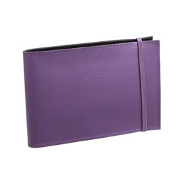 Profile Australia Citi Leather Plum Photo Album | Photo Wallet | 52 4x6in (10x15cm) Photos | Acid Free