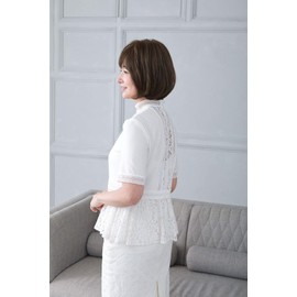 Priscilla Mrs. All Wig Neo Classic Bob A-115 TDB: Heat Resistant Dark Brown