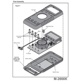 Elenco - Deluxe Full Function Digital Multimeter Kit [ M-2666K ]