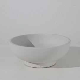 JTFMYFC Concrete Fruit Bowl for Kitchen Counter - Modern Home Decor, Large Decorative Bowl for Fruits, Keys, and Candy, Durable and Stylish Design