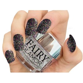 Fairy Glamor Fairy Glamor Purple Glitter Dip and Acrylic Nail Powder, Wicked Witch 1oz