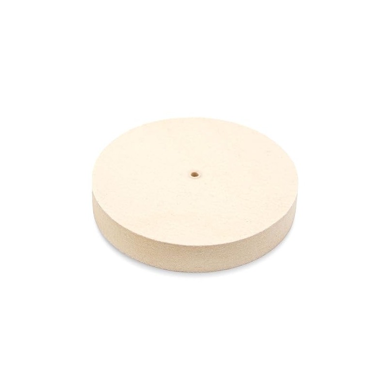 Polishing Wheel for Felt Sanding Block (95% Wool) with Hole,