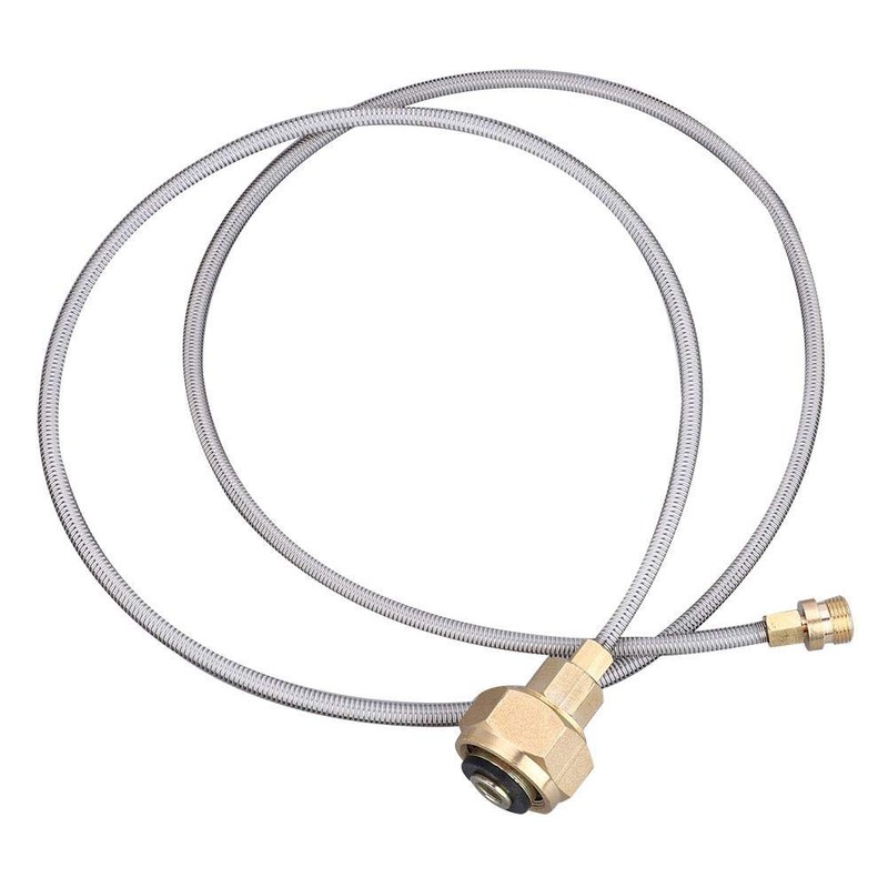Vikye Gas Refill Adapter, Stove Accessory Portable Small Gas Tank