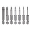 sourcing map 14pcs T10-T40 Star 5 Point Screwdriver Bit Set
